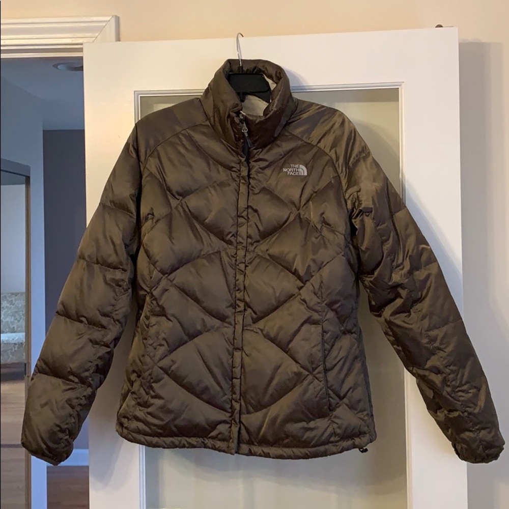 The North Face 550 down jacket olive xl women’s